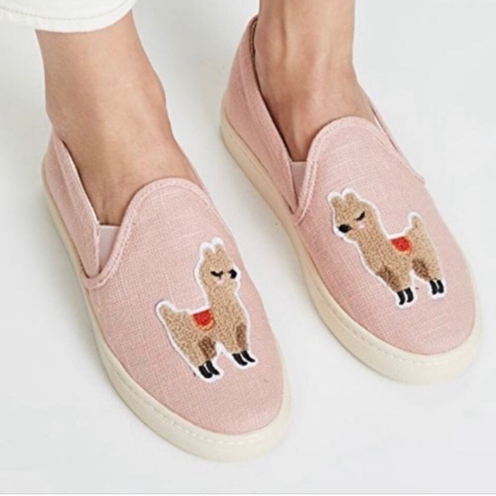 Soludos Llama Dusty Rose Pink Slip On Sneaker Anthropologie 8
